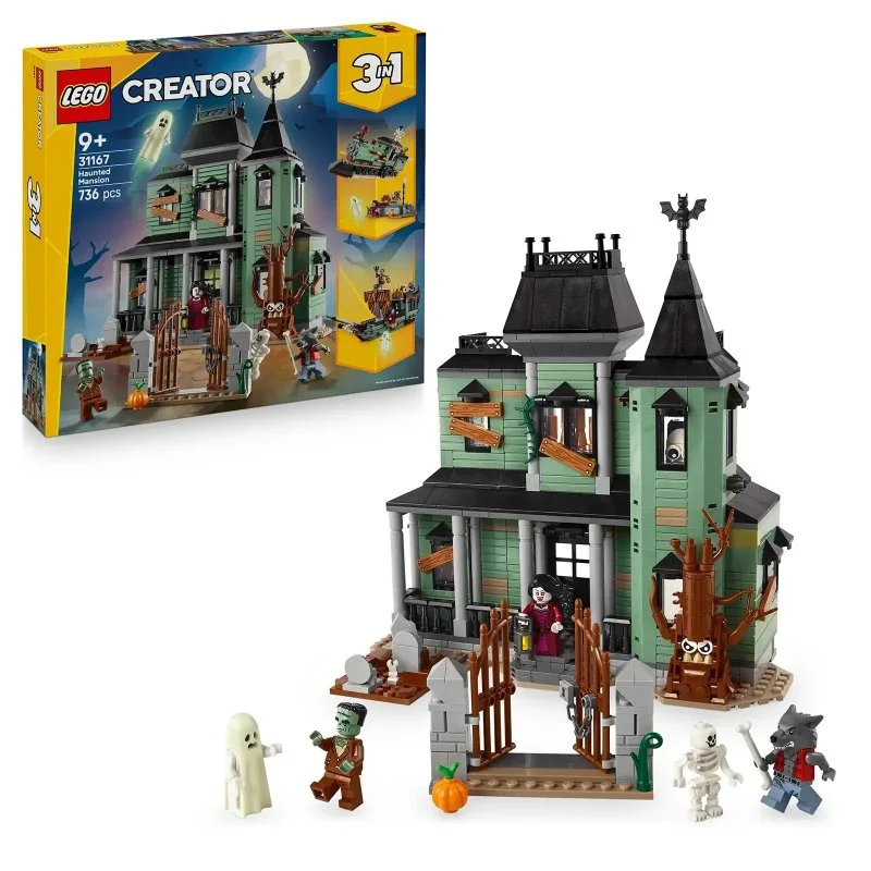 Creator 3 az 1-ben 31167 Kísértetház