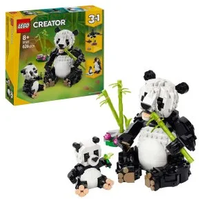 LEGO® Creator 3 az 1-ben 31165 Vadállatok: Pandacsalád