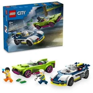 LEGO® City 60415 Rendőrautó és sportkocsi üldözése