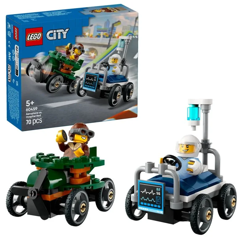 City 60459 Versenycsomag: Repülőgép vs. kórházi ágy