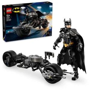 LEGO® DC Batman™ 76273 Megépíthető figura: Batman™ és a Bat-Pod motorkerékpár