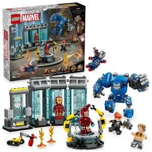 LEGO® Marvel 76315 Iron Man és laboratóriuma: Páncélcsarnok