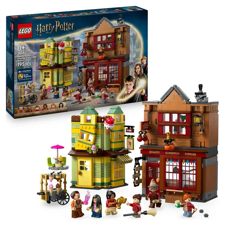Harry Potter™ 76452 Elsőrangú kviddicsfelszerelések és fagylaltozó
