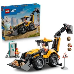 LEGO® City 60480 Sárga kotró-rakodó