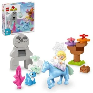 LEGO® DUPLO® ǀ Disney 10418 Elza és Bruni az elvarázsolt erdőben