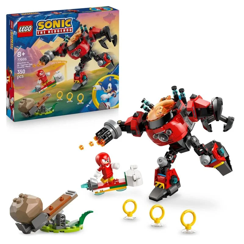 Sonic the Hedgehog™ 77005 Knuckles vs. Dr. Eggman: Egg Crusher robotruha