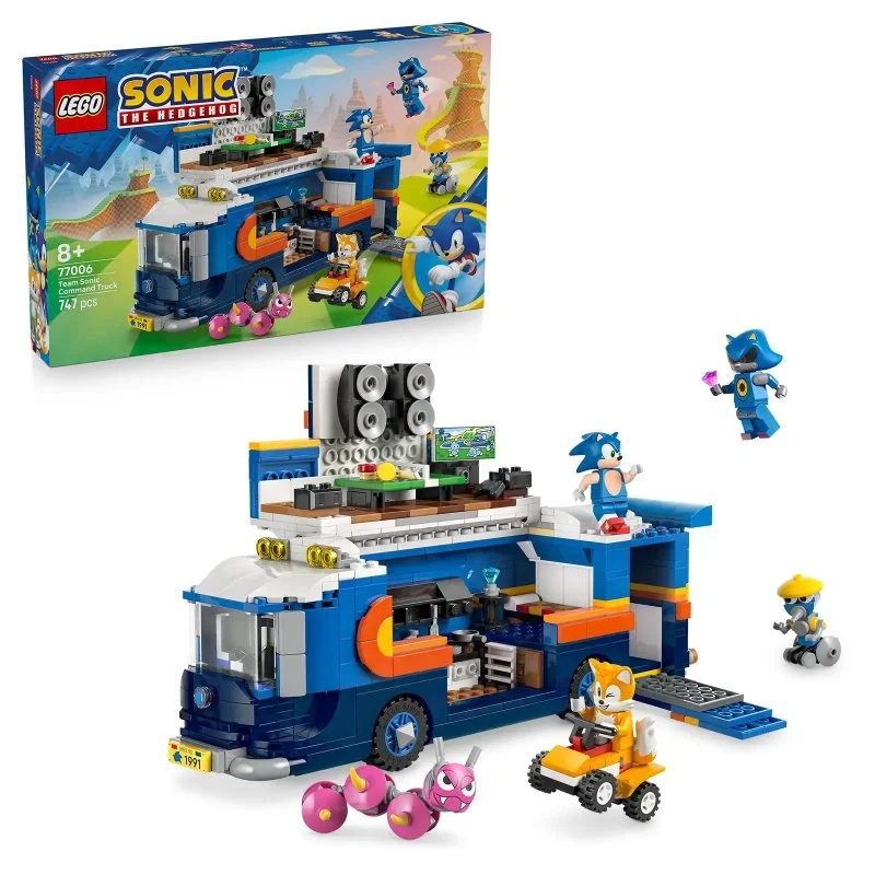 Sonic the Hedgehog™ 77006 Sonic csapatának parancsnoki járműve