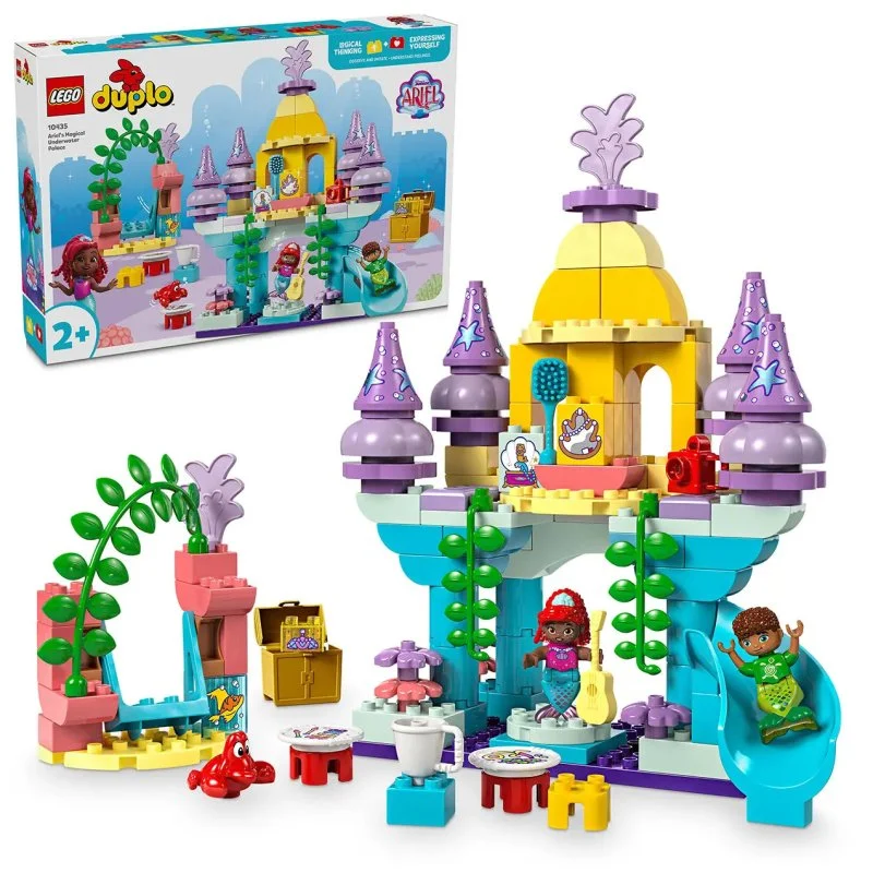DUPLO® ǀ Disney 10435 Ariel varázslatos víz alatti palotája