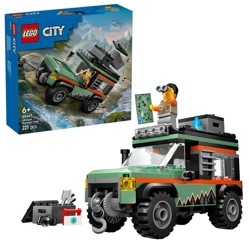 City 60447 Hegyi terepjáró teherautó 4x4