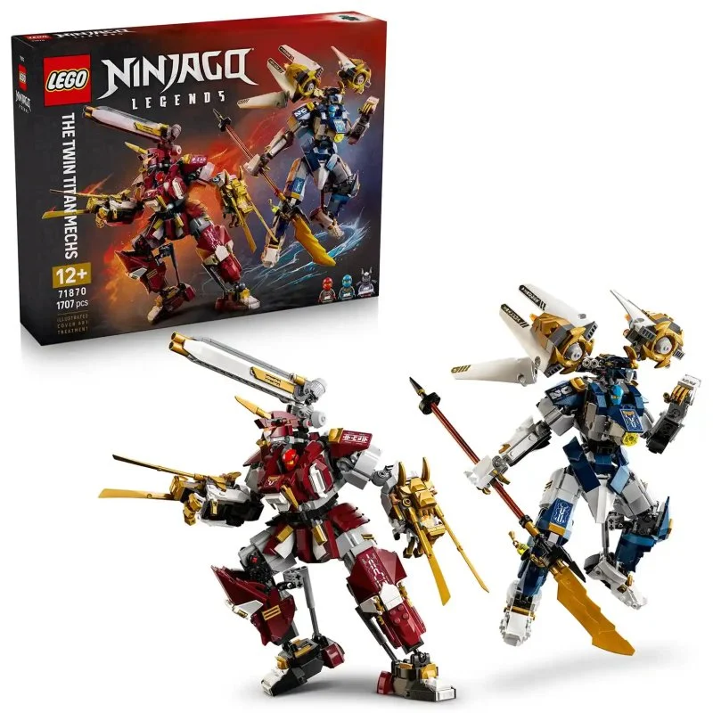 NINJAGO® 71870 Két titán robot
