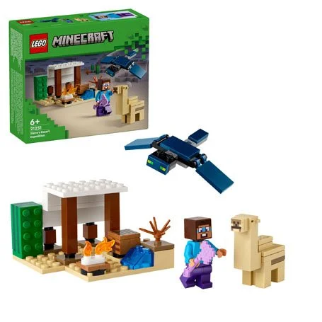 Minecraft® 21251 Steve és a sivatagi expedíció