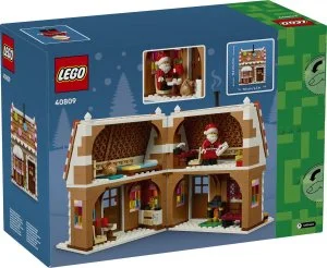 LEGO® 40809 Karácsonyi mézeskalács házikó, karácsonyi ajándék gyerekeknek