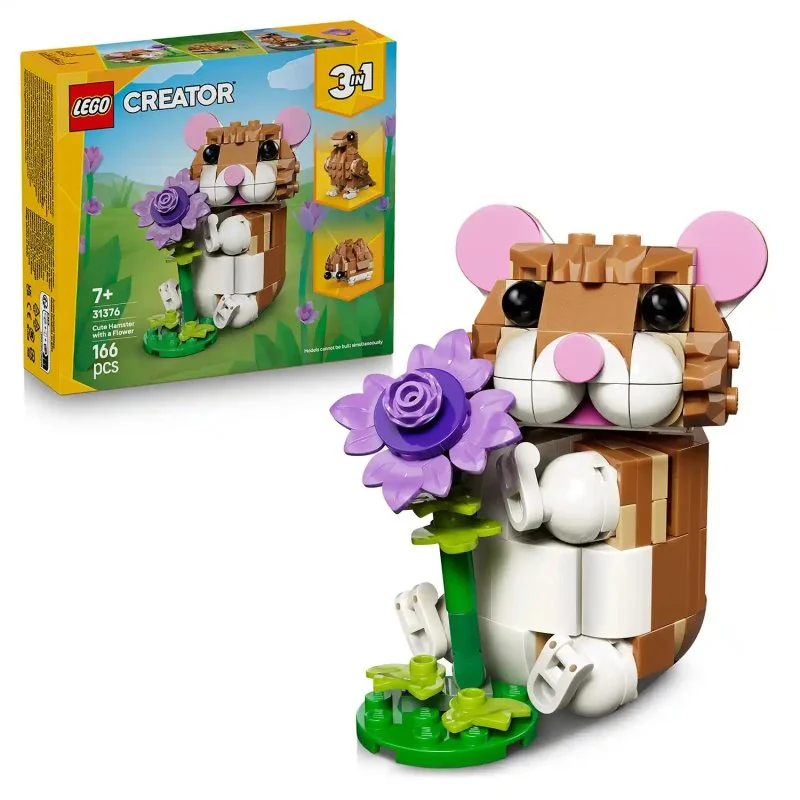 Creator 3 az 1-ben 31376 Aranyos hörcsög virággal