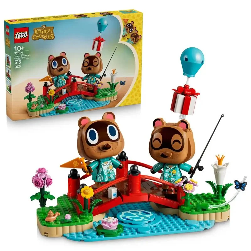 Animal Crossing™ 77059 Timmy és Tommy vidám napja a szabadban
