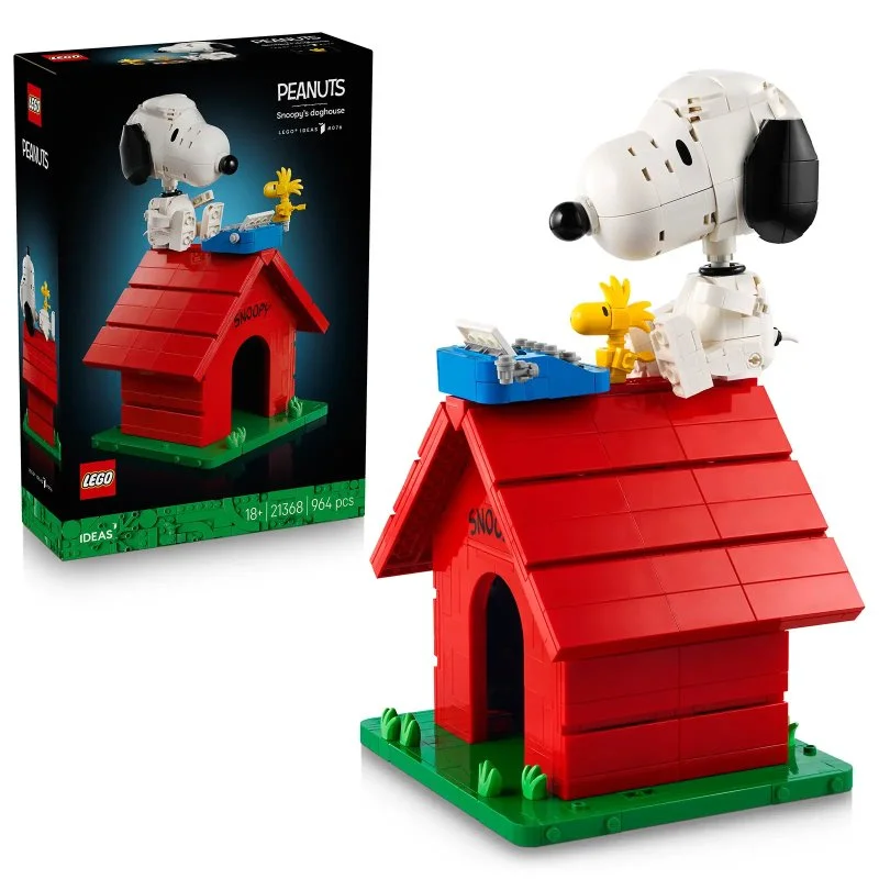 Ideas 21368 Peanuts: Snoopy kutyaháza