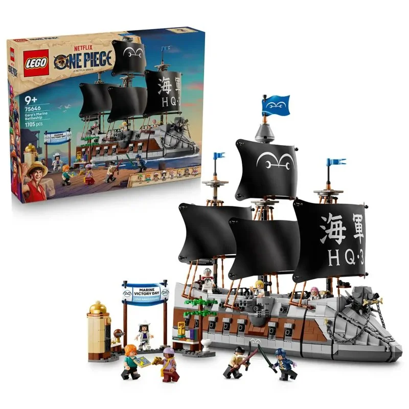 ONE PIECE 75646 Garp haditengerészeti hadihajó
