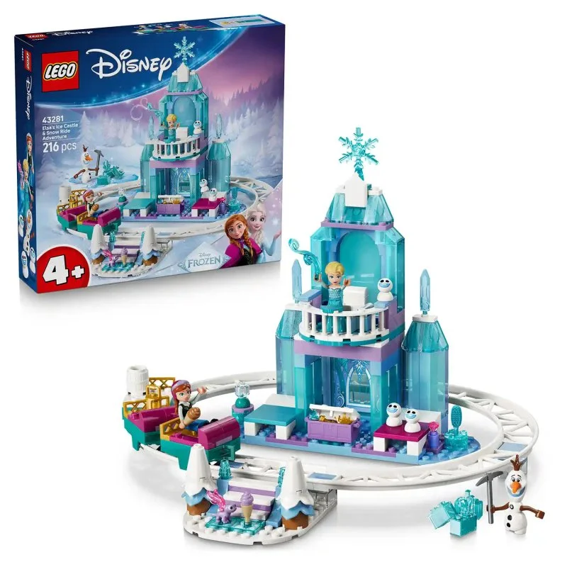 Disney Princess 43281 Elsa jégpalotája és hókalandja