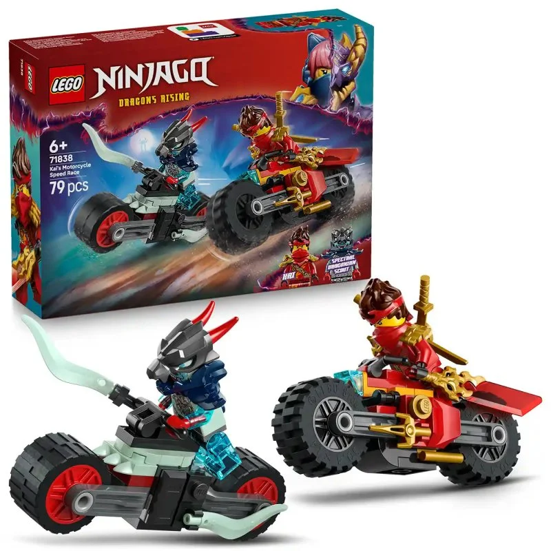 NINJAGO® 71838 Kai és a motorversenyek