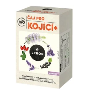 LEROS Szoptatós+ BIO tea – filtertasakok (20 × 2 g) – az anyatejtermelés támogatására