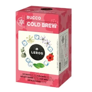 LEROS Bucco Cold Brew gyógynövénykeverék - filteres tea (20 x 1,5 g) - jegestea készítéséhez