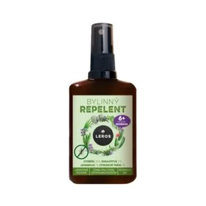 LEROS Gyógynövényes rovarriasztó (100 ml) – szúnyogok és kullancsok ellen
