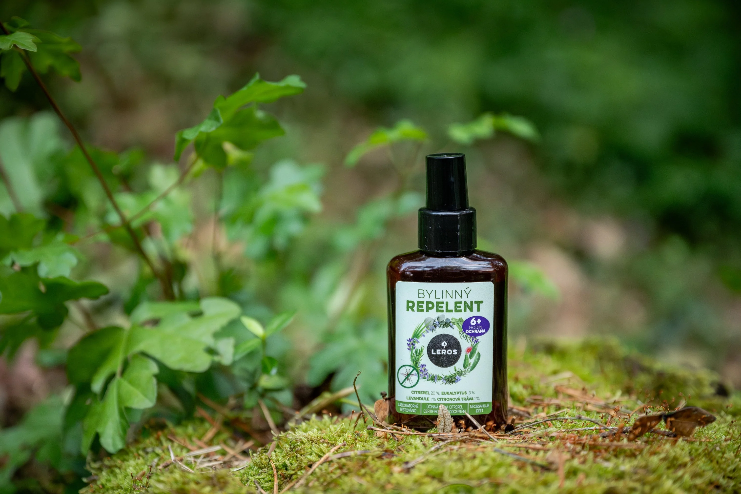 LEROS Gyógynövényes rovarriasztó (100 ml) – szúnyogok és kullancsok ellen