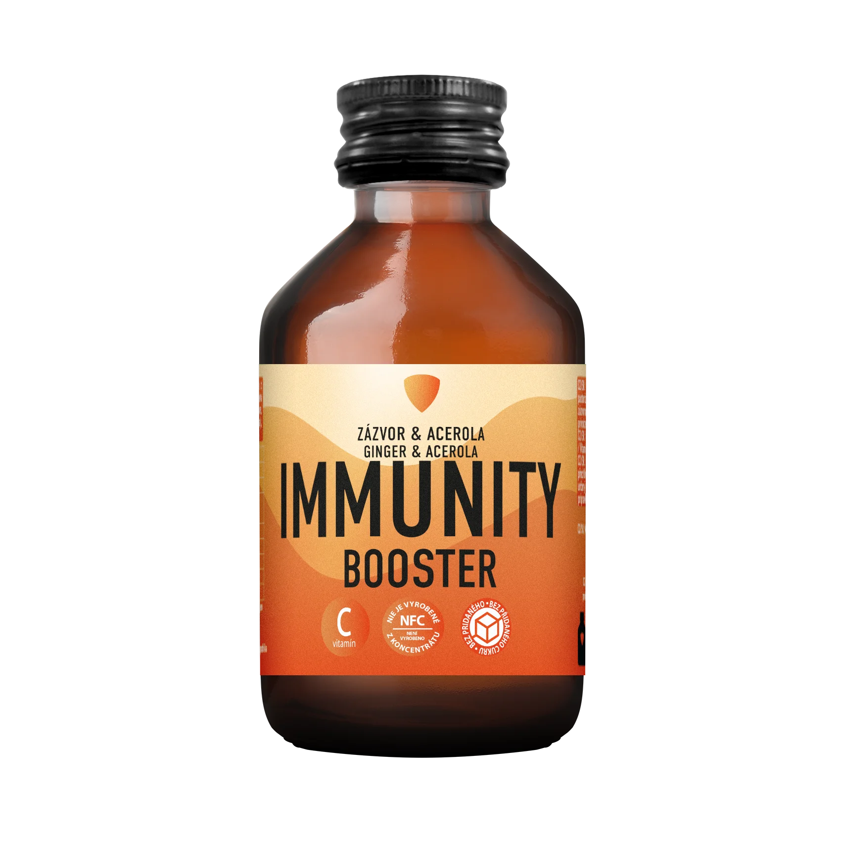 LEROS Healthy booster Gyömbér & Acerola Immunity shot (100 ml) - az immunrendszer erősítéséért