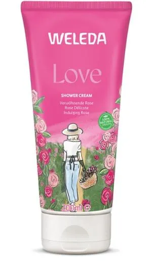Weleda LOVE Pink tusfürdő 200 ml