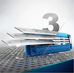 Mach3 Turbo borotvabetétek 8 db férfiaknak
