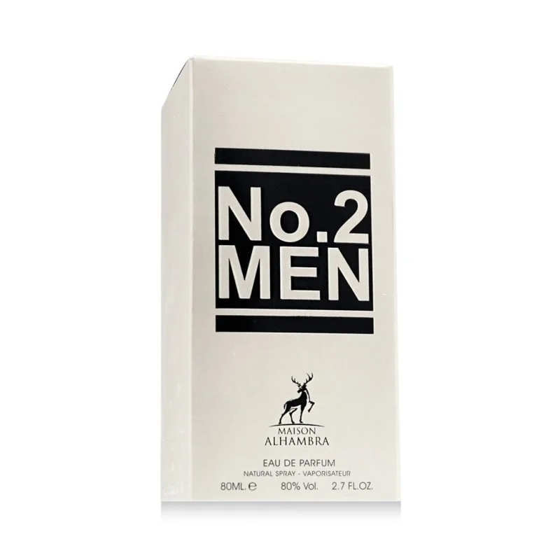 No. 2 MEN eau de parfum férfiaknak 80 ml