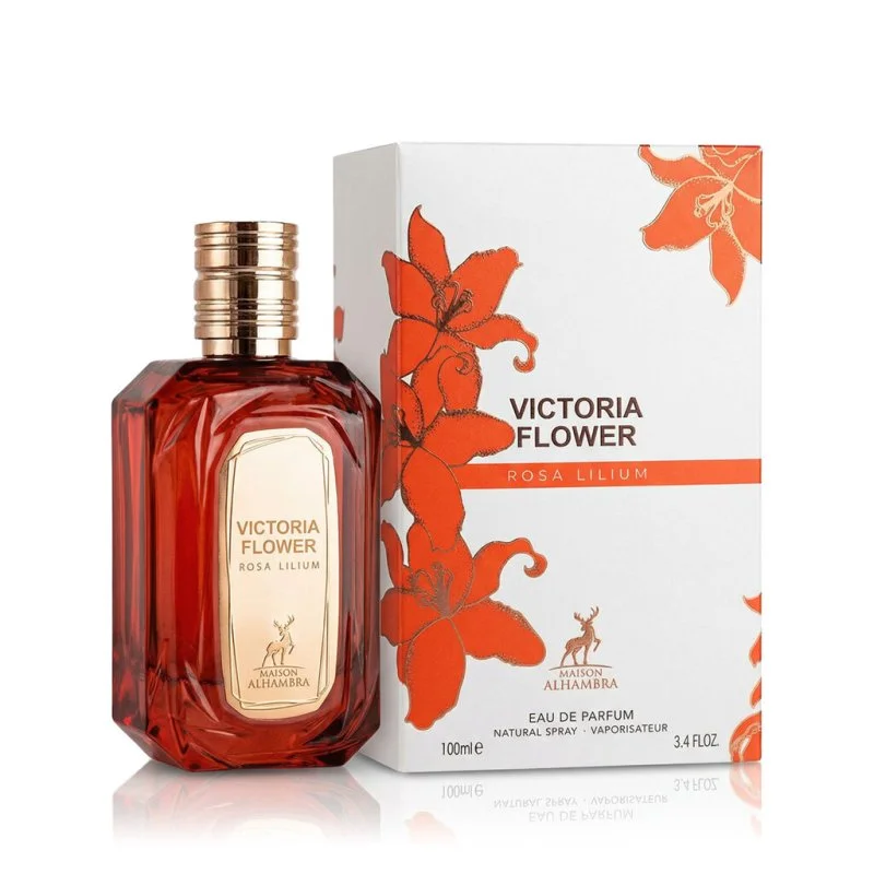 Victoria Flower Rosa Lilium eau de parfum nőknek 100 ml