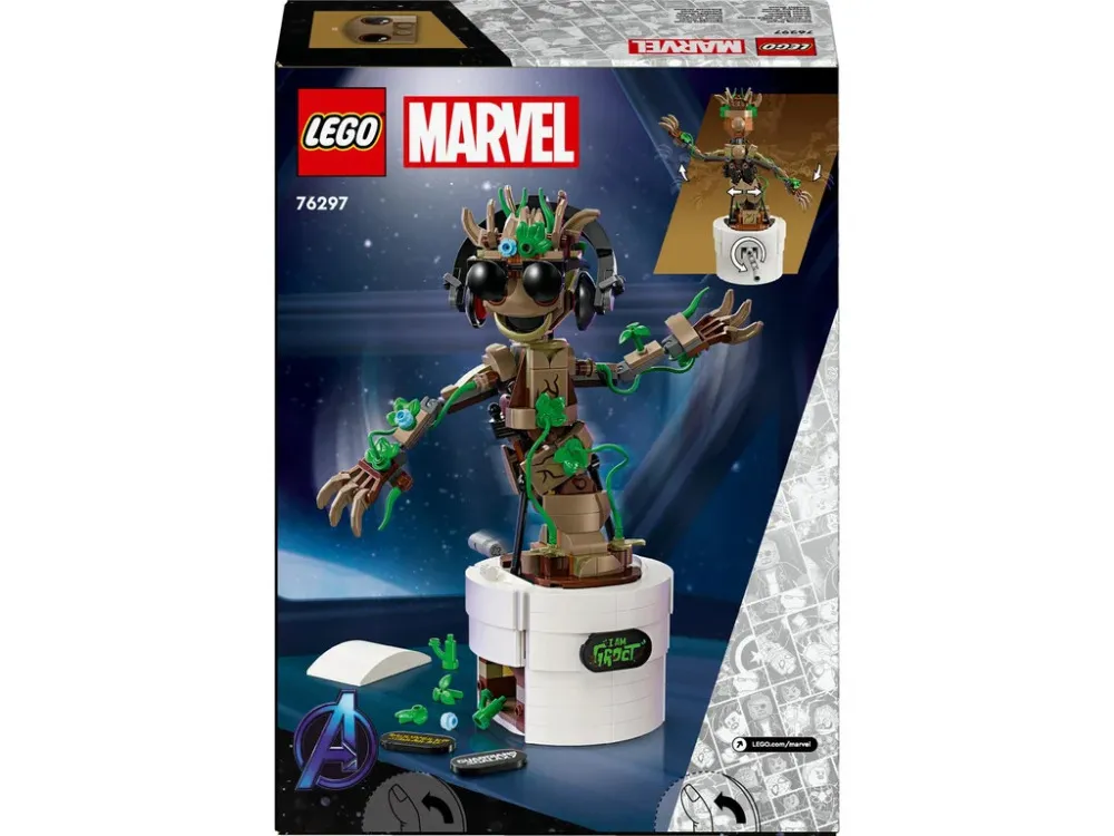 Marvel 76297 Táncoló Groot