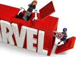 Marvel 76313 MARVEL logó és minifigurák