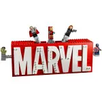 Marvel 76313 MARVEL logó és minifigurák