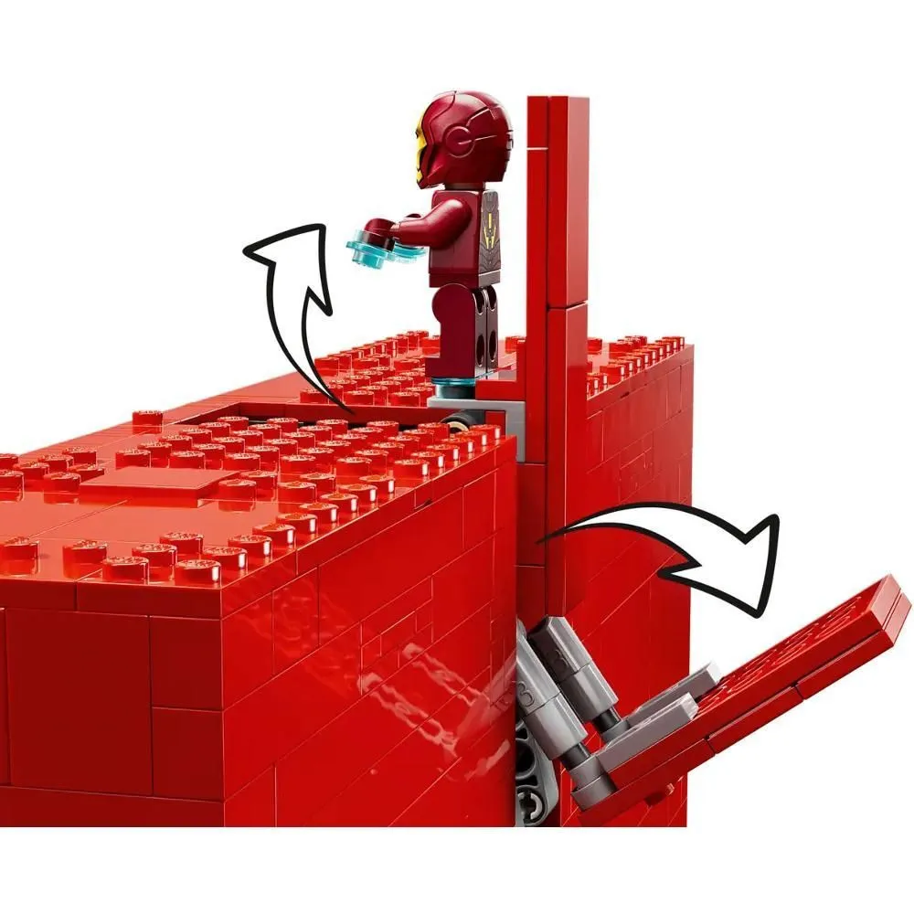 Marvel 76313 MARVEL logó és minifigurák