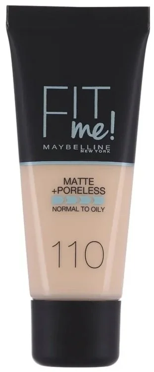 Fit Me! Matt + Pórusmentes - 110 Porcelán 30 ml