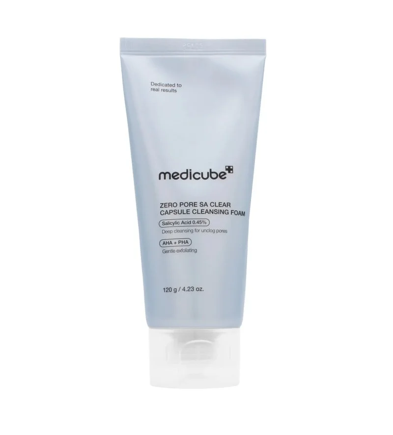 Zero Pore Capsule Cleansing Foam mély pórustisztító hab exoszóma kapszulákkal és AHA-BHA-PHA-val 120 g