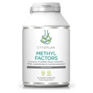 Cytoplan METHYL FACTORS - B1 Betain B2 B2 B6 Folsav (L-metilfolát) B12-vitamin és cink, 60 kapszula