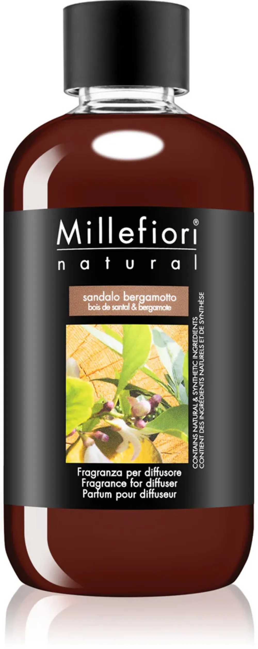 Milano Sandalo Bergamotto utántöltő aroma diffúzorokhoz 500 ml