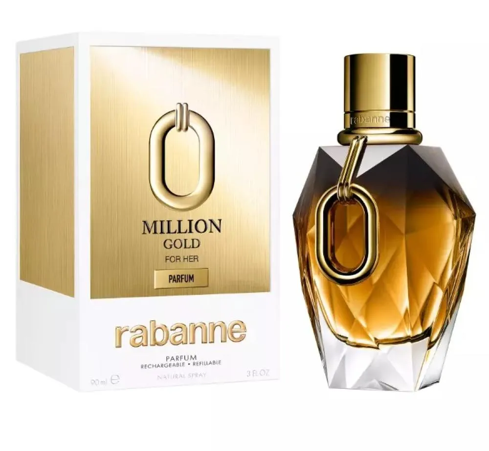 Million Gold For Her utántölthető parfüm nőknek 90 ml