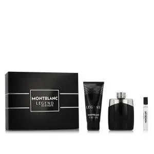 Montblanc Montblanc Legend for Men EDT 100 ml + EDT MINI 7,5 ml + SG na tělo i vlasy 100 ml M