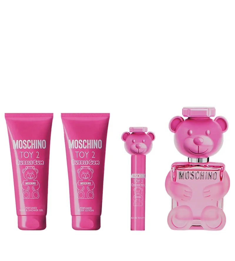 Toy 2 Bubble Gum ajándékszett 100 ml + testápoló tej 100 ml + tusfürdő 100 ml + eau de toilette nőknek