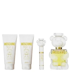Moschino Toy 2 ajándék szett 100 ml + testápoló 100 ml + tusfürdő 100 ml + eau de parfum nőknek