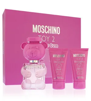 Moschino Toy 2 Bubble Gum ajándékszett nőknek eau de toilette 50 ml + testápoló tej 50 ml + tusfürdő gél 50 ml