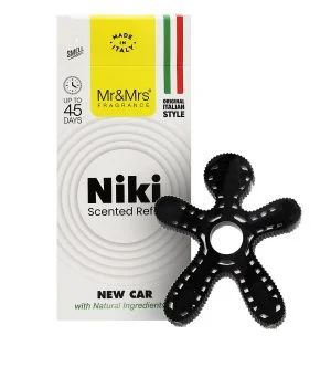 Mr&Mrs Fragrance Niki New Car autóillatosító utántöltő