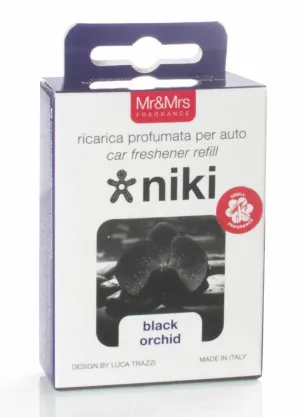 Mr&Mrs Fragrance Mr&Mrs Fragrance Niki Black Orchid náplň vůně do auta pro ženy