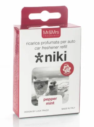 Mr&Mrs Fragrance Mr&Mrs Fragrance Niki Pepper Mint náplň vůně do auta pro ženy