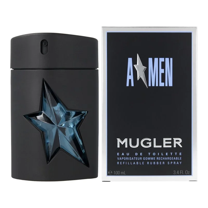 A*Men Rubber Flask utántölthető eau de toilette férfiaknak 100 ml