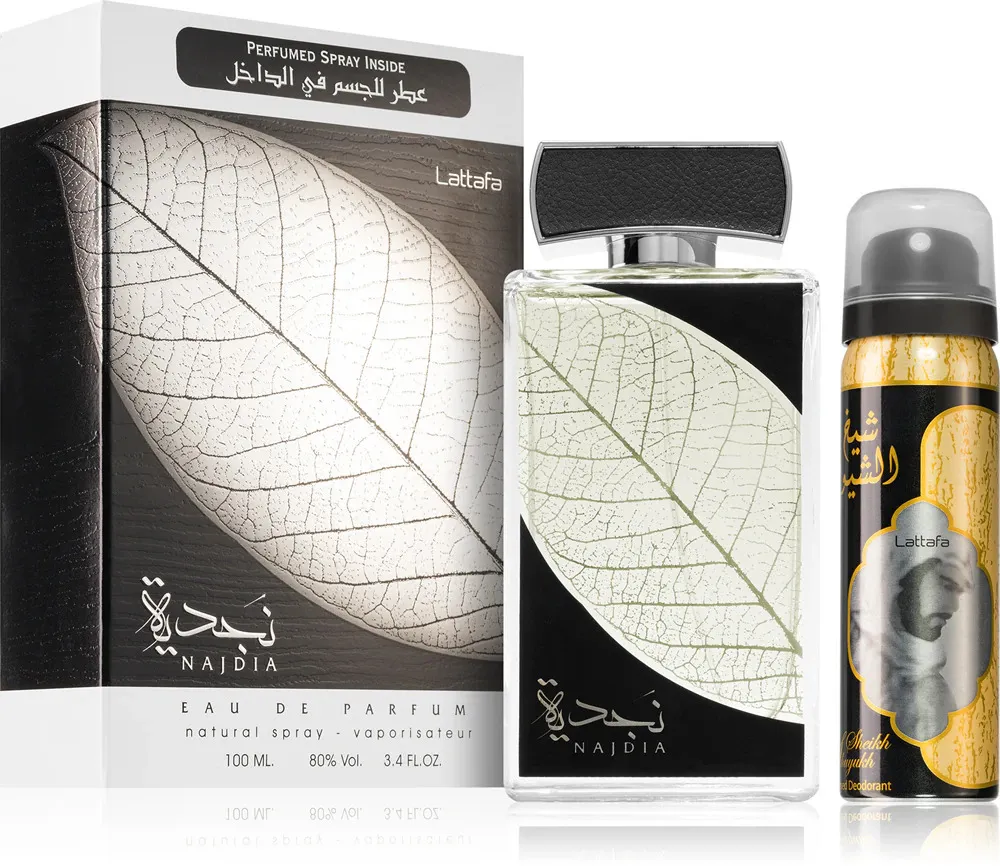 Najdia EDP 100 ml + DEO spray (véletlenszerű illat a gyártótól) 50 ml UNISEX 1 ks