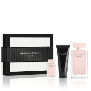 Narciso Rodriguez For Her 100 ml + EDP MINI 10 ml + BL eau de parfum nőknek